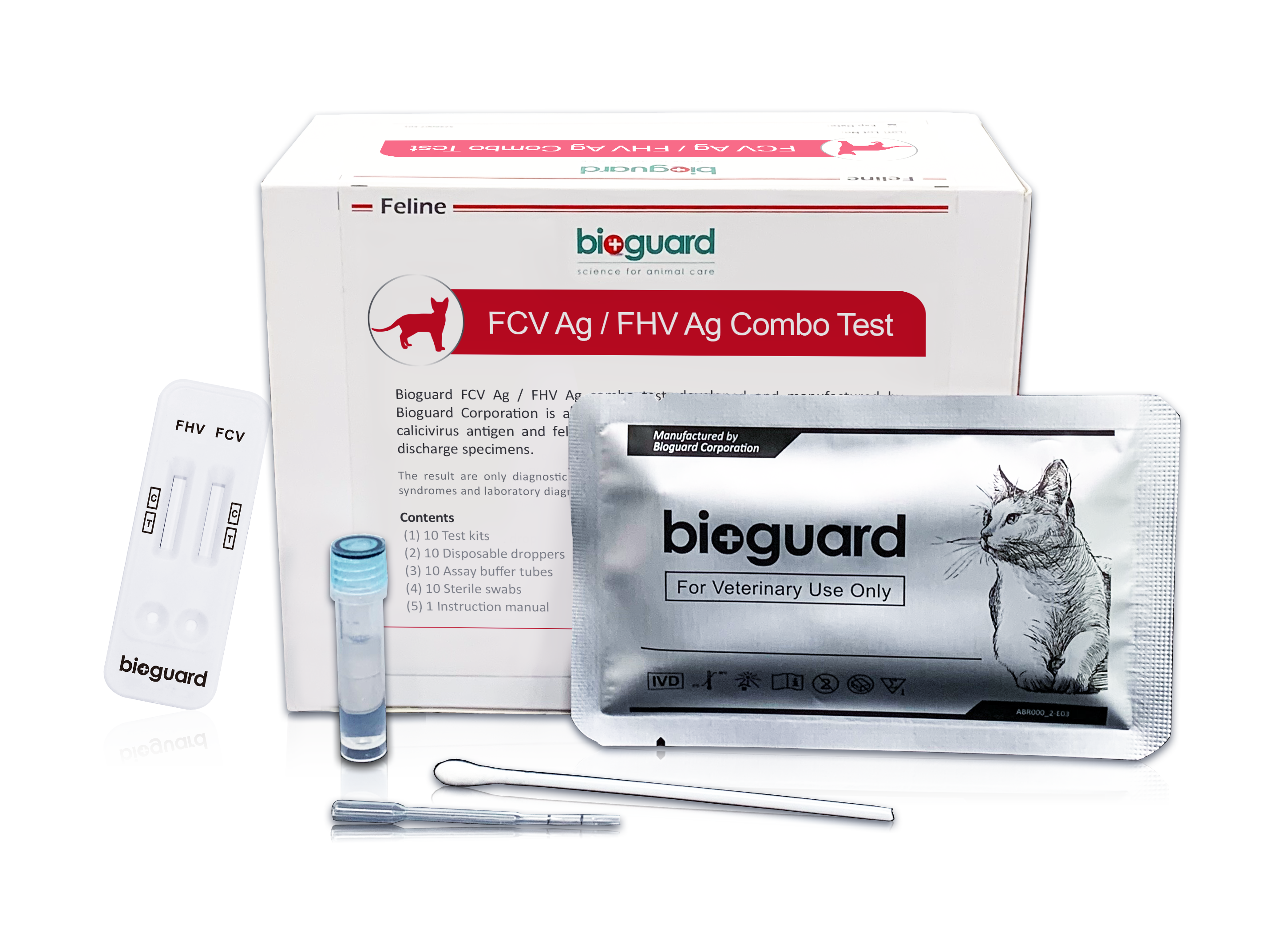 Bioguard Feline Calcivirus (FCV) Ag, Herpes (FHV) Ag combo