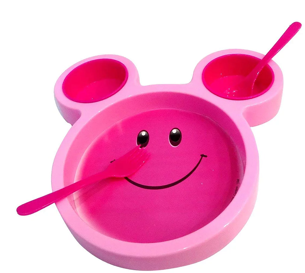 Plates with Fork and Spoon