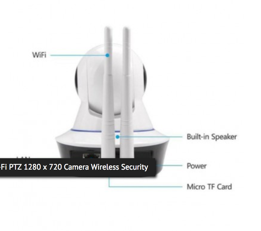 Thumbnail: Wi-Fi Ip Camera Wireless Security Camera High Quality