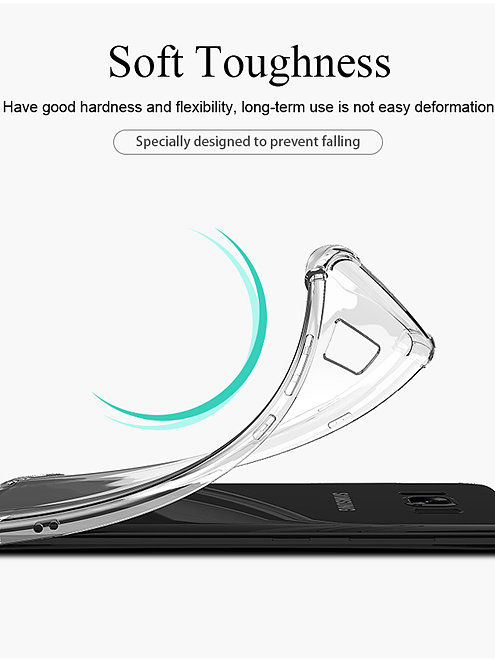 Thumbnail: Transparent Back Cover Case for Samsung Galaxy S8 PLUS