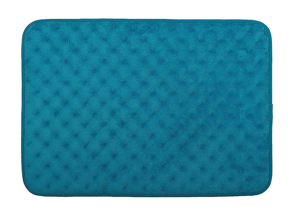Thumbnail: Microfibre & Memory Foam Door mat / Bath Mat(60x43Cm)