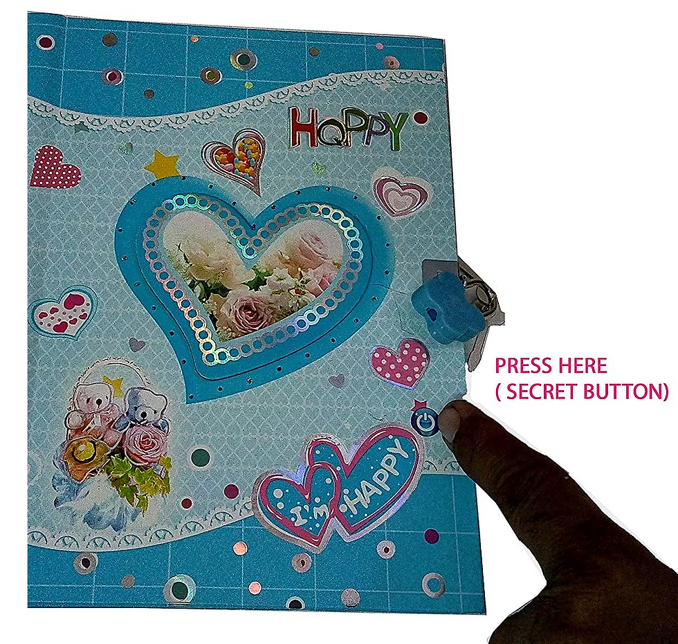 Thumbnail: LED Note Book Lock Diary