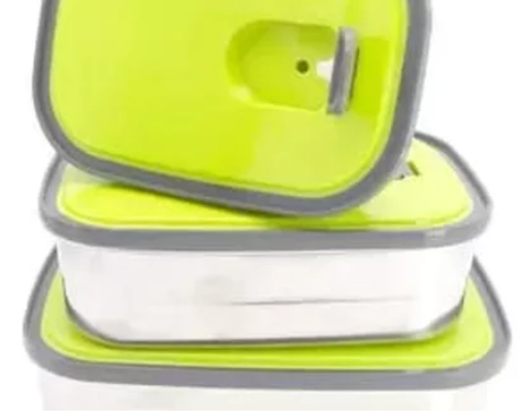 Thumbnail: Tedemie Airtight stainless Steel lunch box (small)