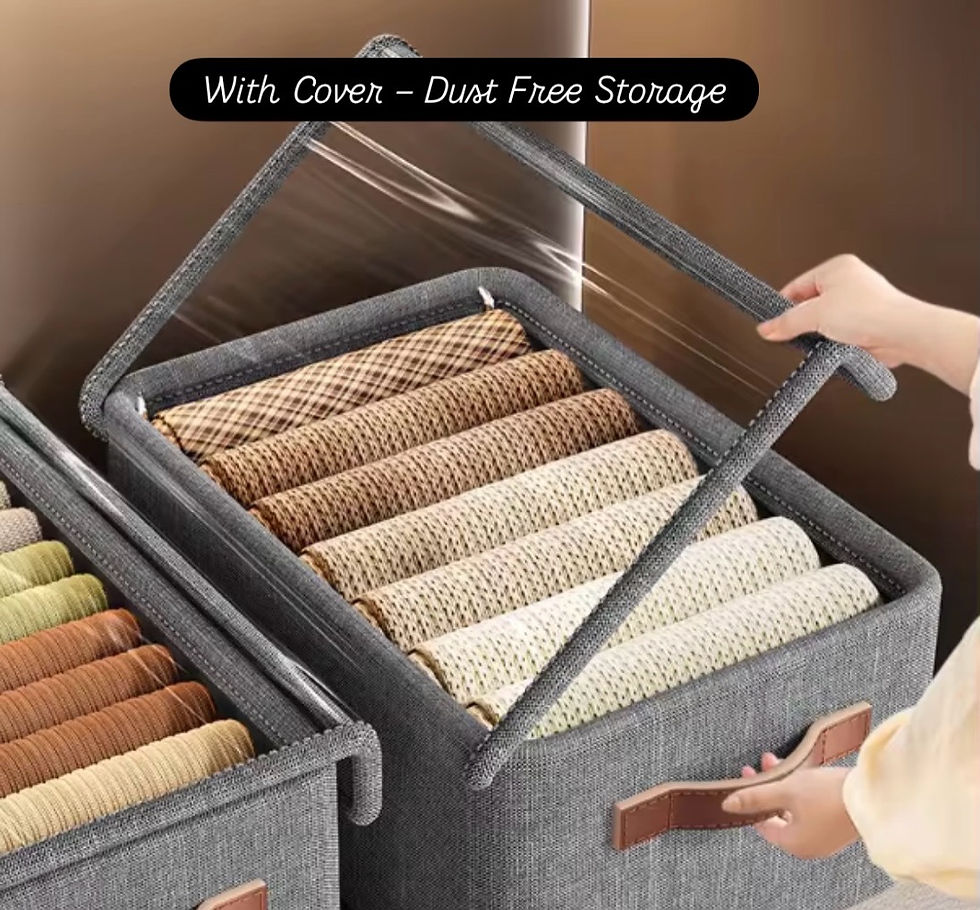 Thumbnail: NexusHut Shelf Organiser with cover and handle