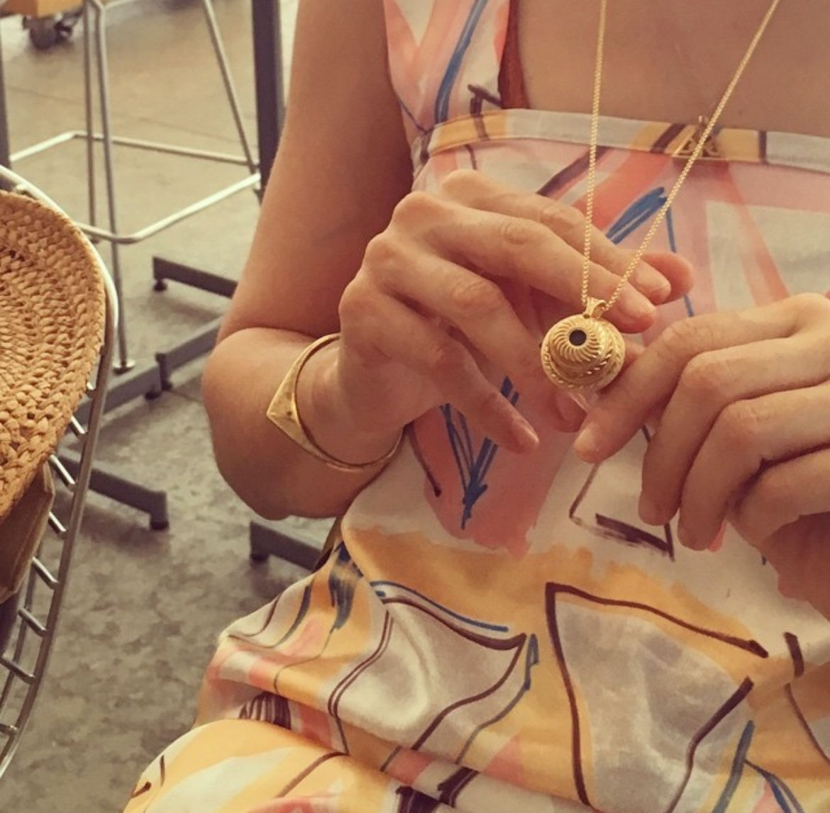 Opal Circe's Cup Pendant