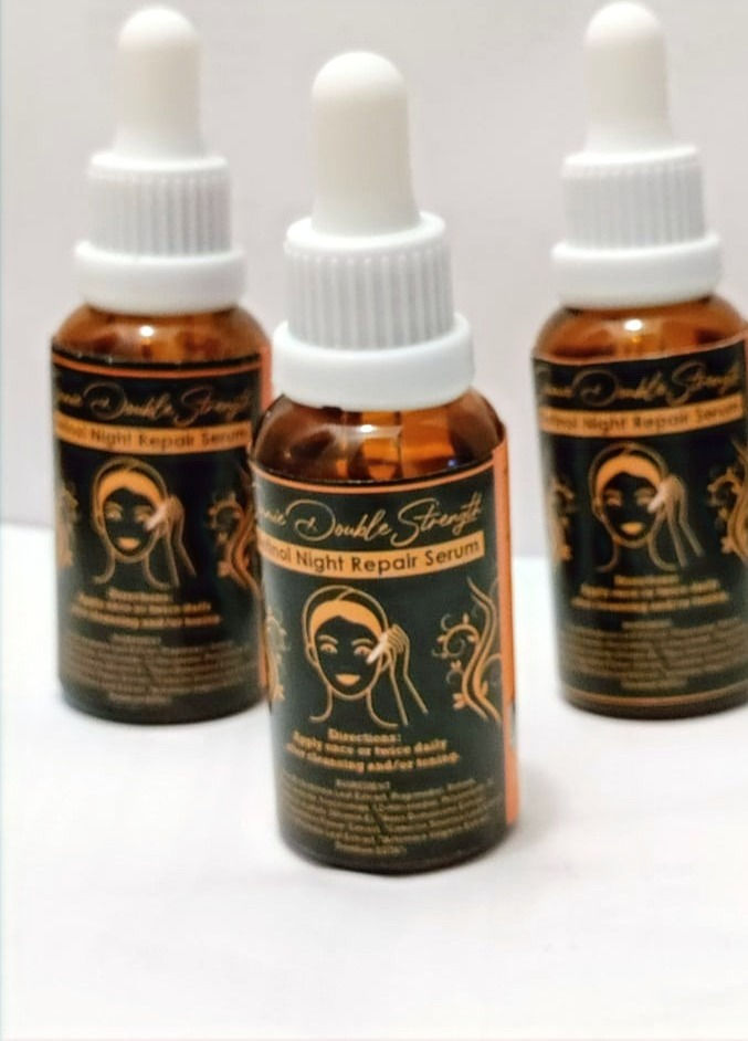 Thumbnail: Simmie Double Strength Retinol Night Repair Serum Combo  , 3 Count x 1 Fl Oz