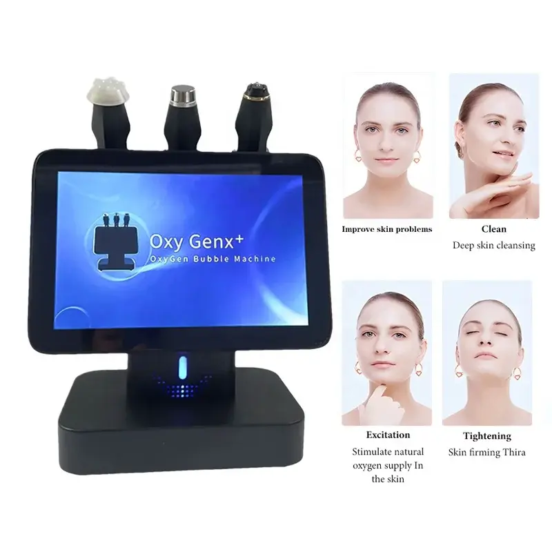 Thumbnail: 3 in 1 Oxygen Facial Machine Face Lifting/exfoliation Co2 Bubble Skin Tightening