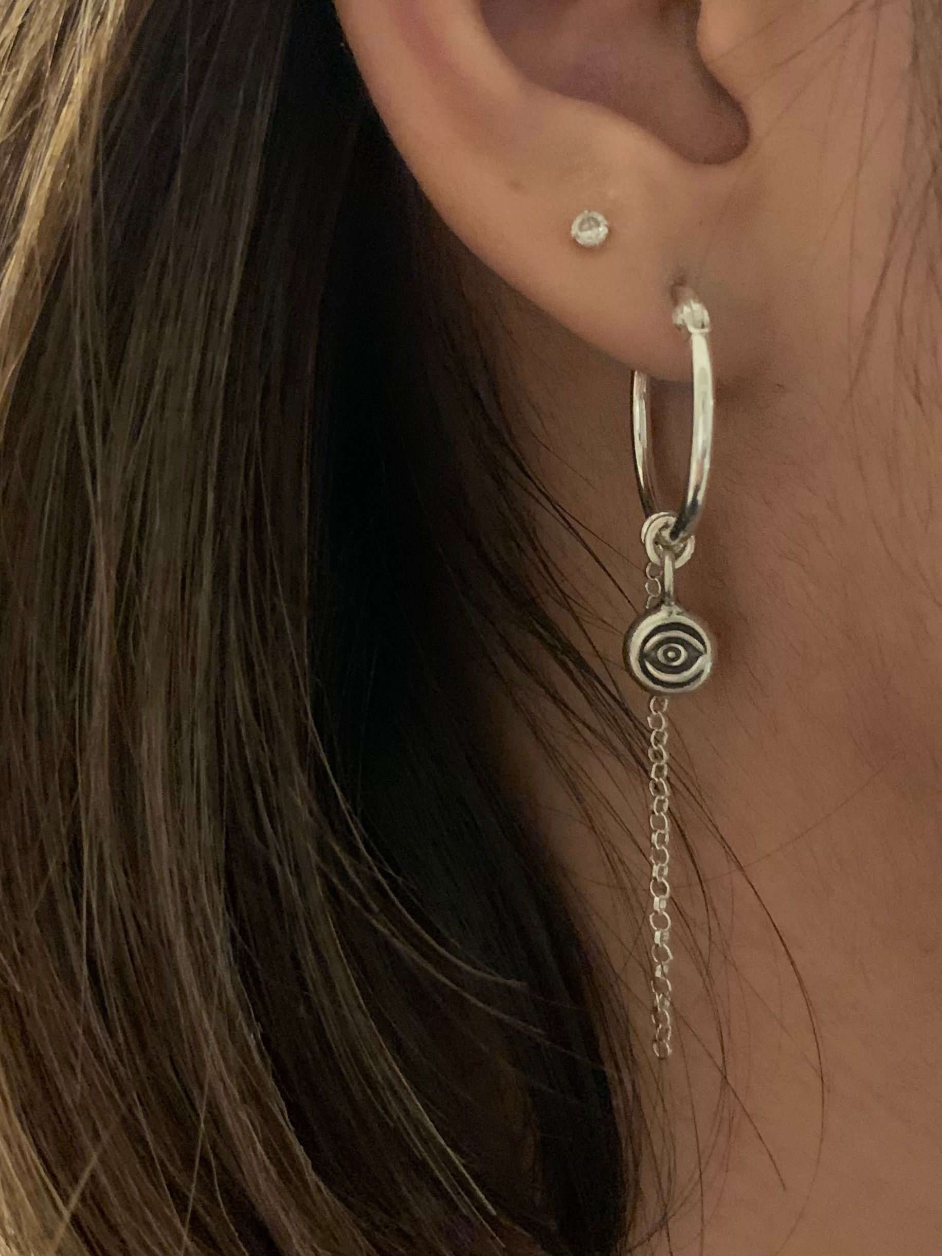 Gipsy eye earring