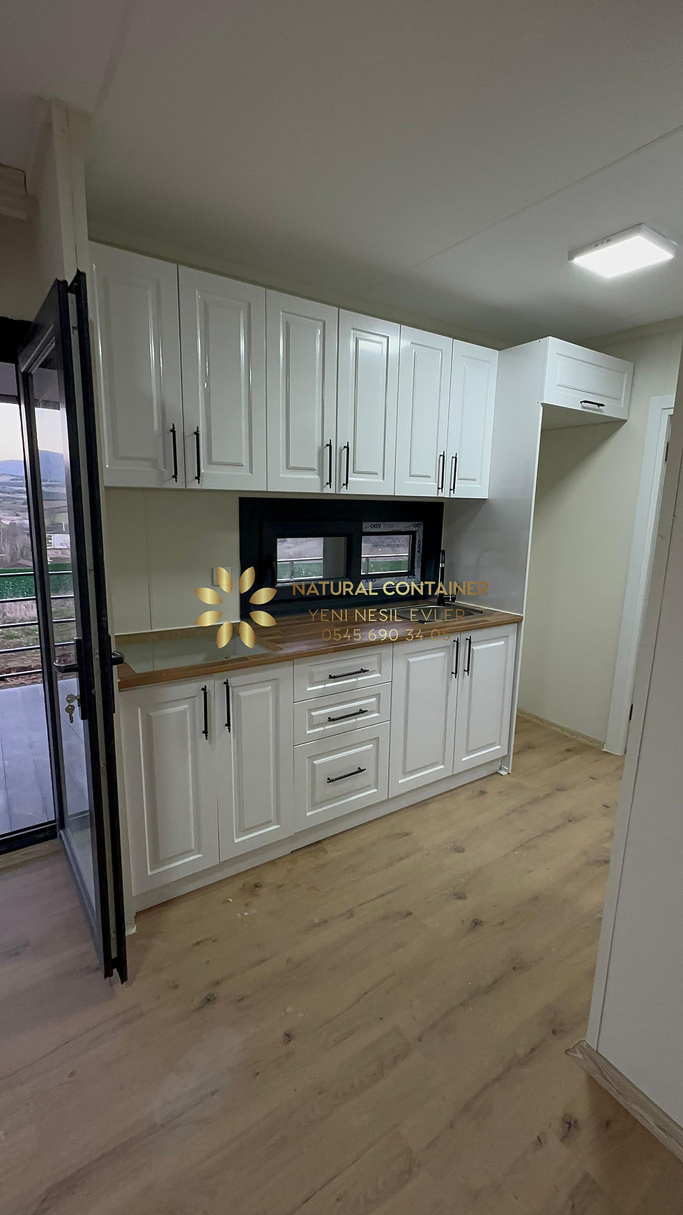 Küçük resim: 32m2 EV BETOPANLI EV KONTEYNER