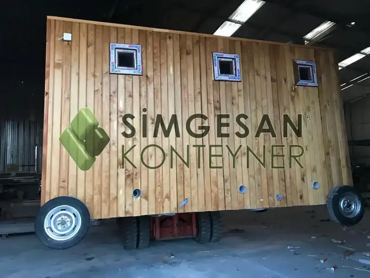 Kamp alanı tuvalet konteyner çözümü