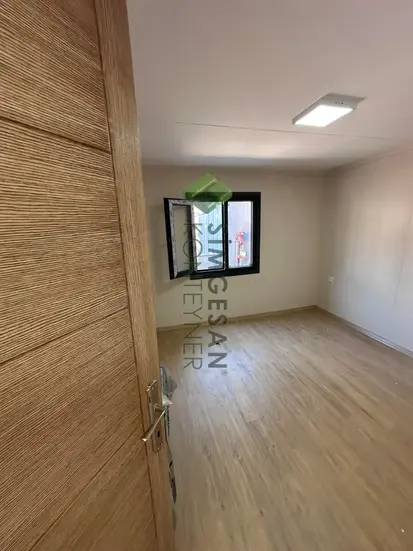 Taşyünü izolasyonlu konteyner ev iç mekan görüntüsü