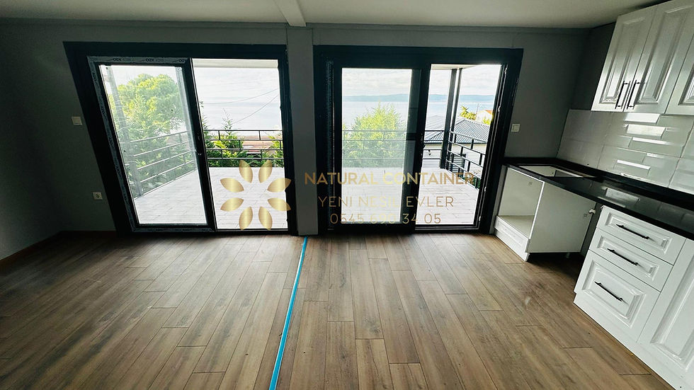 Küçük resim: 138m2 4+2 İKİ KATLI EV KONTEYNER
