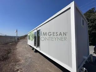 250×1000 cm Simgesan tiny house modelinin dış görünümü