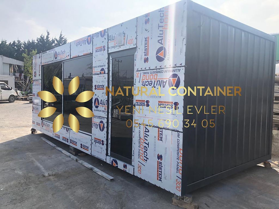 Küçük resim: 3x7 21m2 1+0 KOMPOZİT KONTEYNER