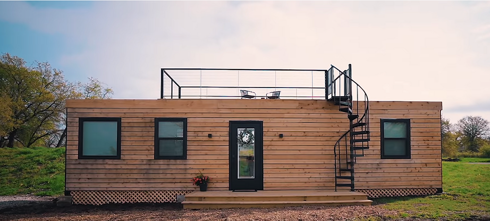 Küçük resim: 40 ft modifiye yük konteyneri