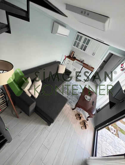Loft katlı değil, iki katlı bungalow model