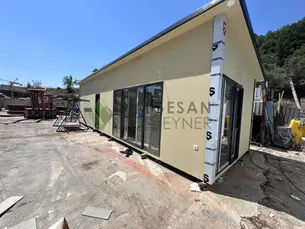 350×1100 cm Simgesan konteyner evin dış görünümü