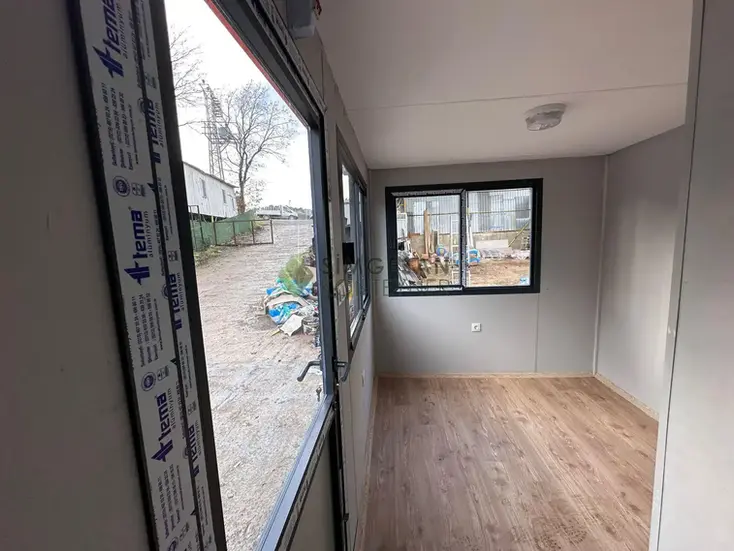 Çelik karkas güvenlik kulübesi altyapısı