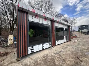 Kompozit cepheli 350x800 ofis konteyneri