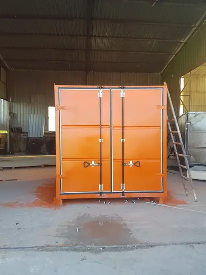 Deprem için afet konteyneri çözümü