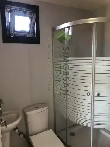 yük konteyenri ev banyo