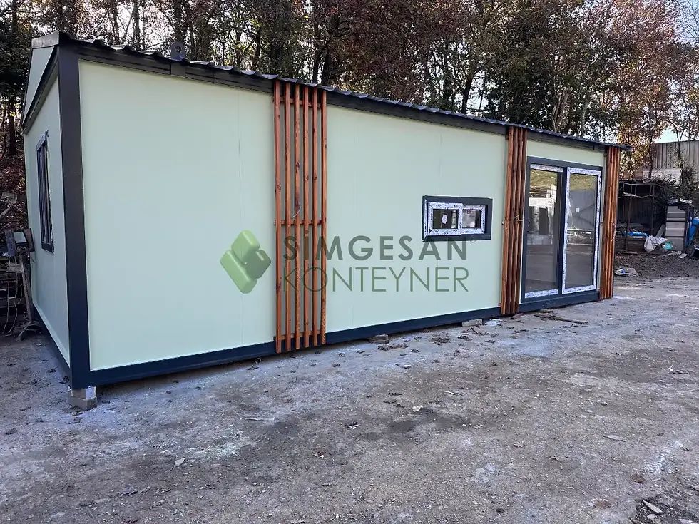 Simgesan Konteyner 400x800 modern ev modeli