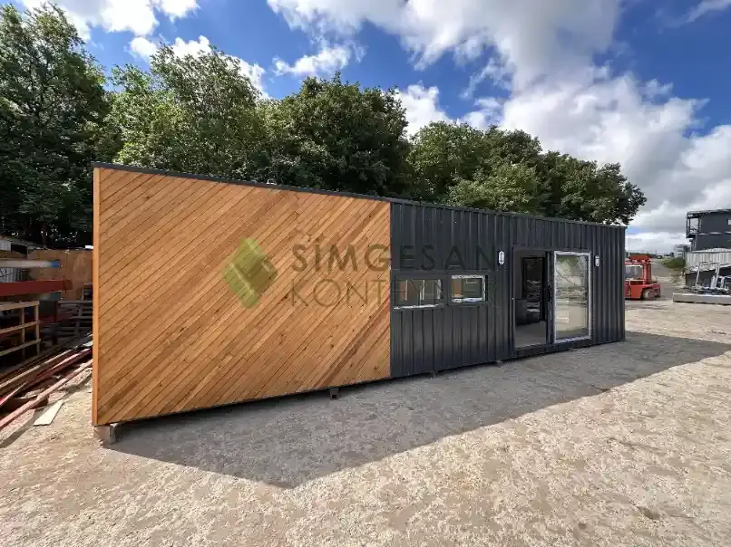 Simgesan 4x10 tiny house modern tasarım