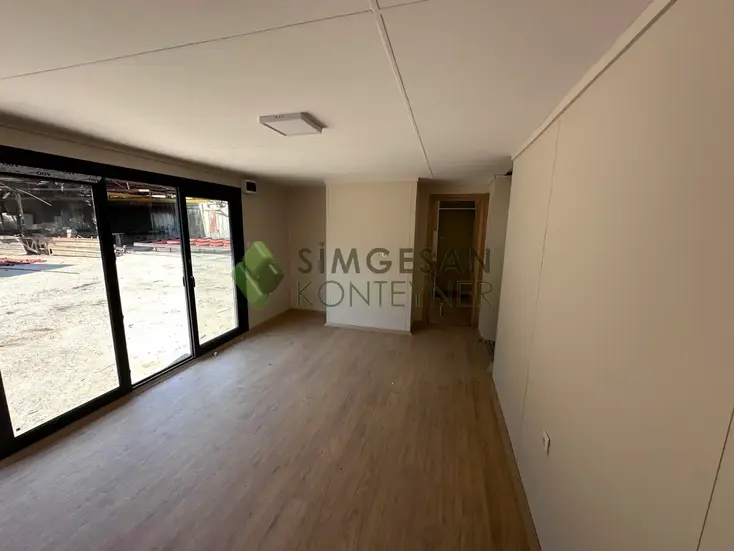 Türkiye konteyner ev üreticisi Simgesan 7x8 birleşimli model fotoğrafı