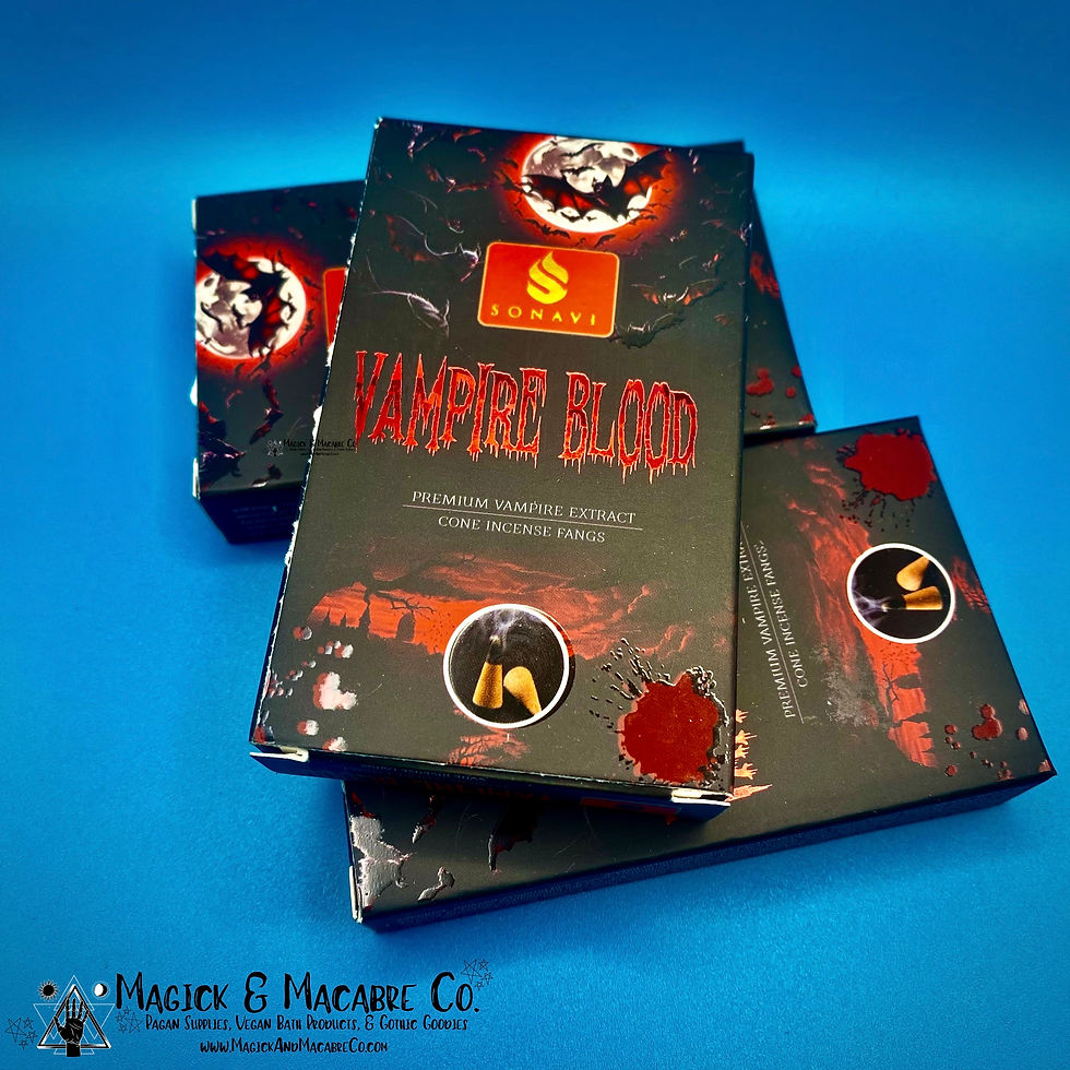 Vampire Blood Incense Fangs (Cones)
