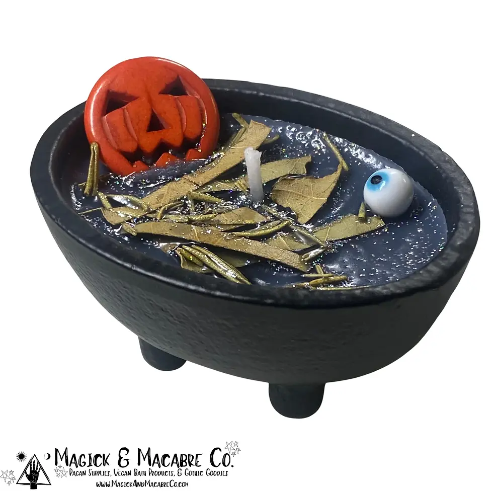 Black Cauldron Candle