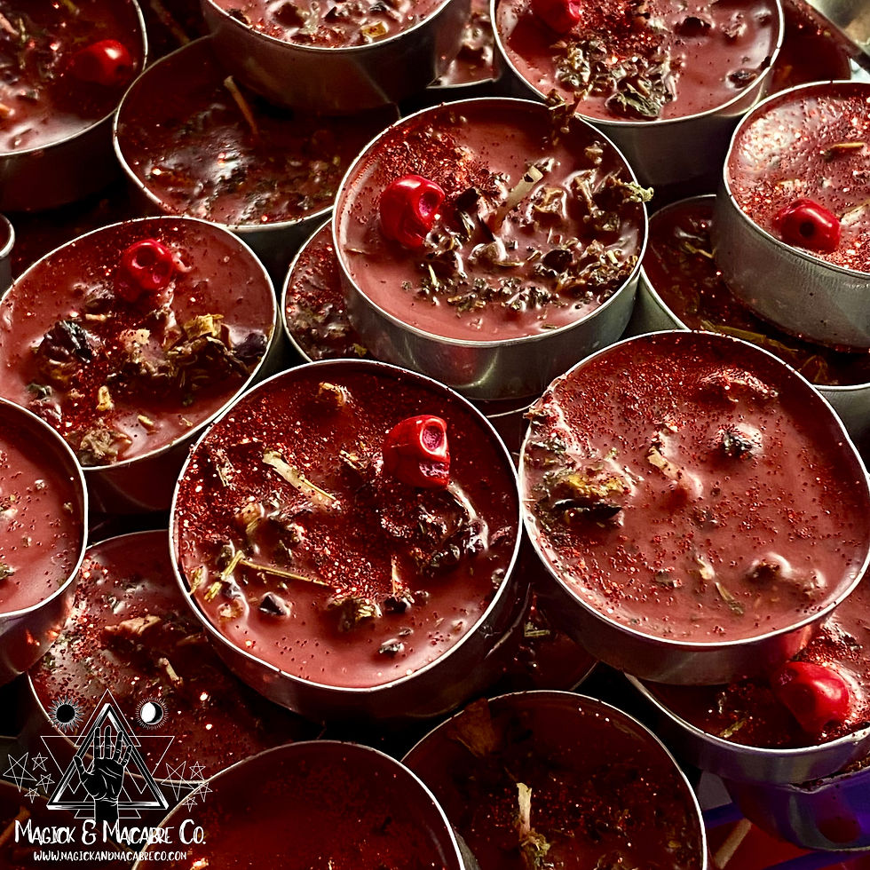 Dark Seduction Spell Tea Lights