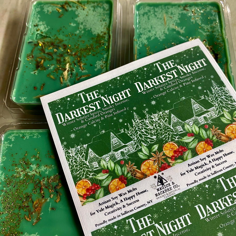 The Darkest Night Wax Melt or Candle