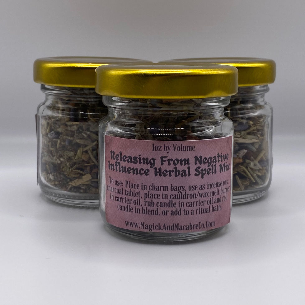 Releasing From Negative Influence Herbal Spell Mix