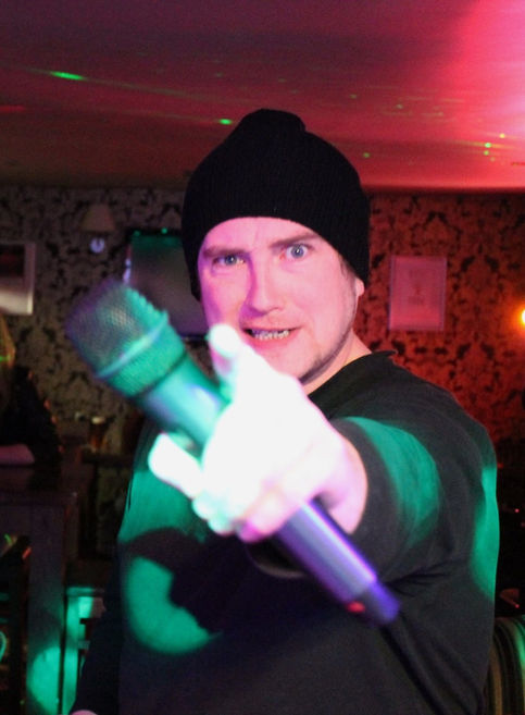 Behind the scenes with the band.