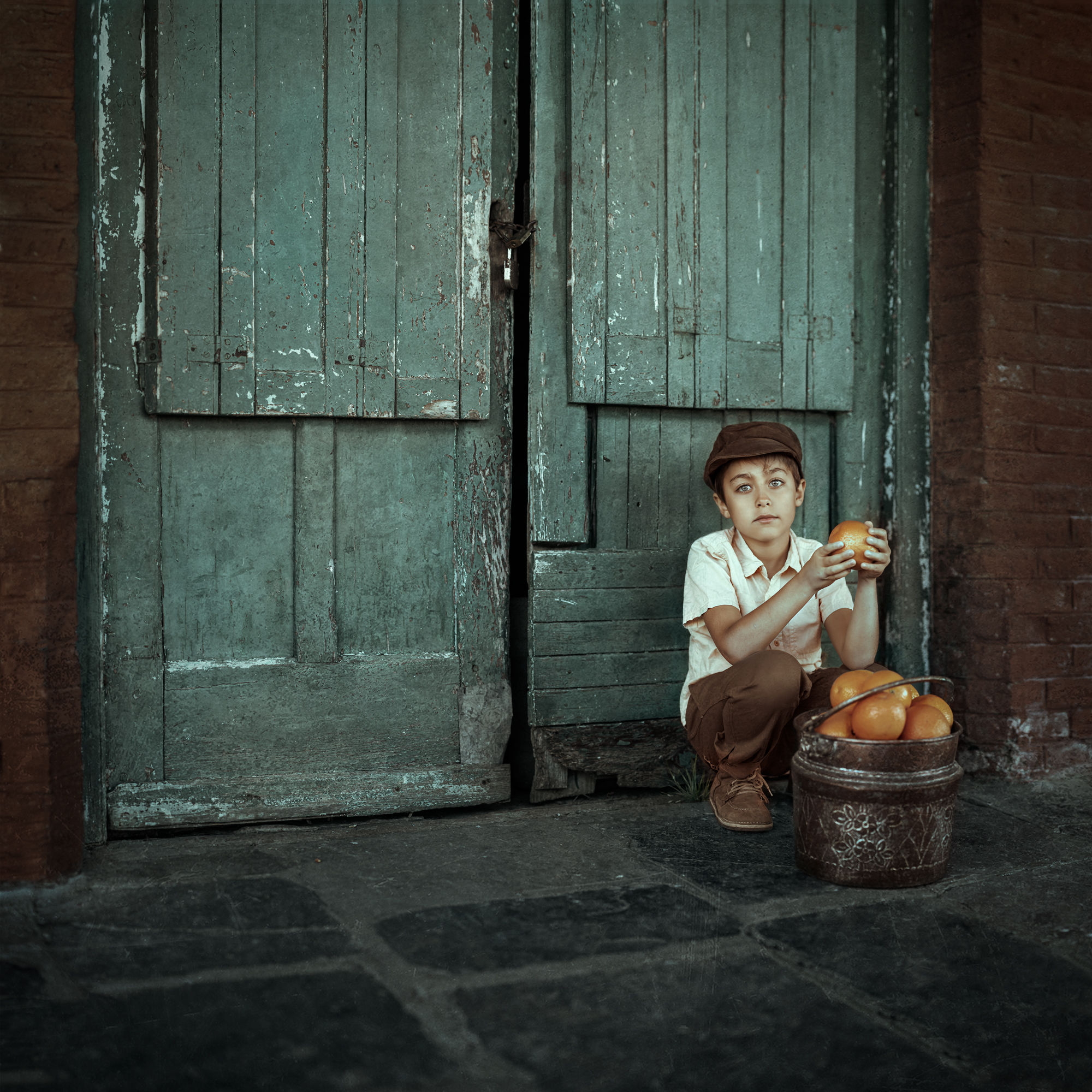 At the old train station