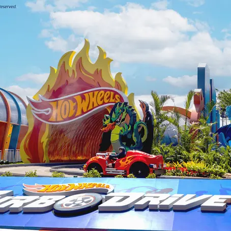 Turbo Drive no Beto Carrero: adrenalina e diversão na área Hot Wheels
