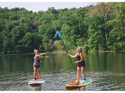 Angela Jackson - paddle partner extraordinaire!
