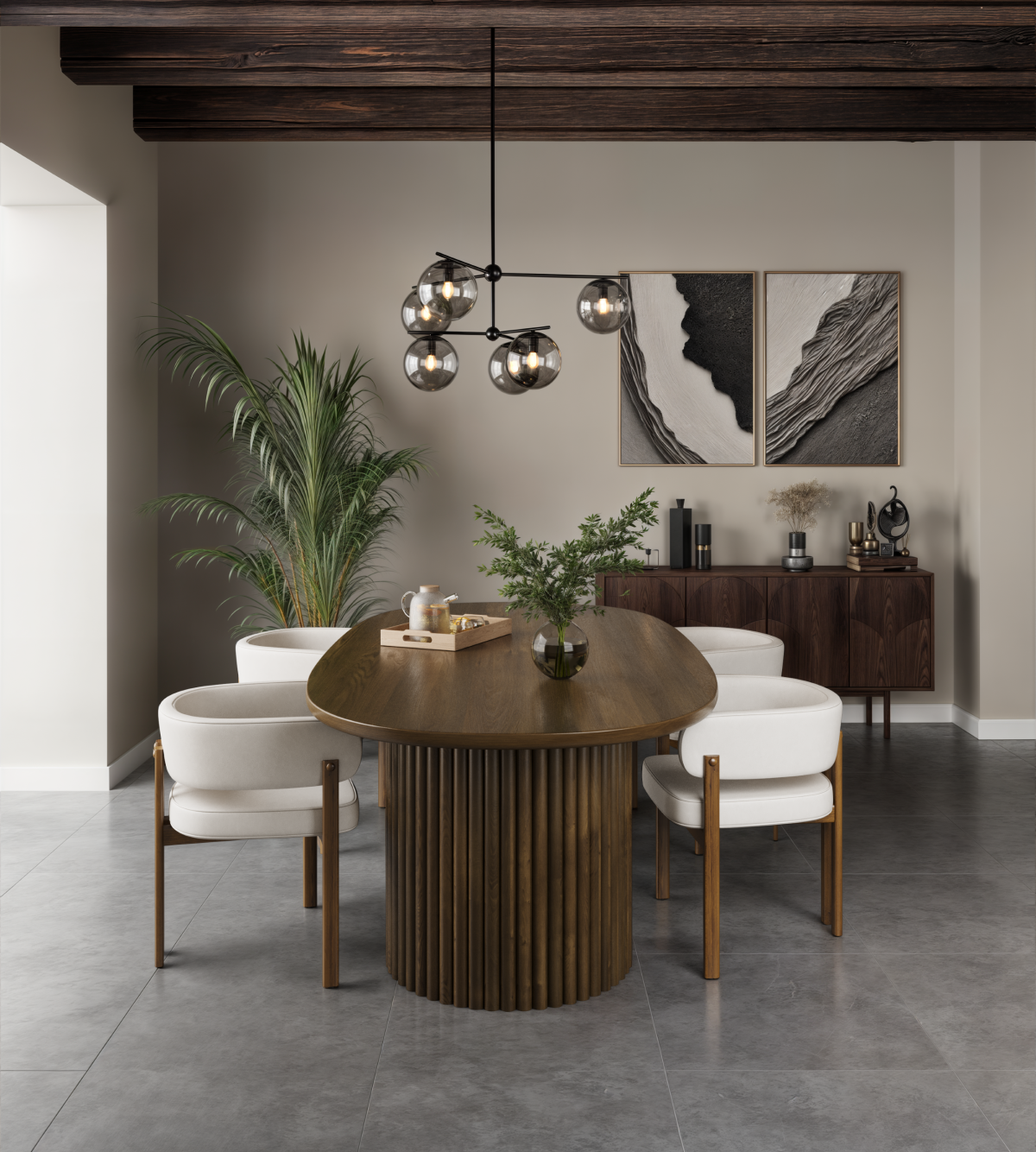 Odilia 5-Piece Dining Set