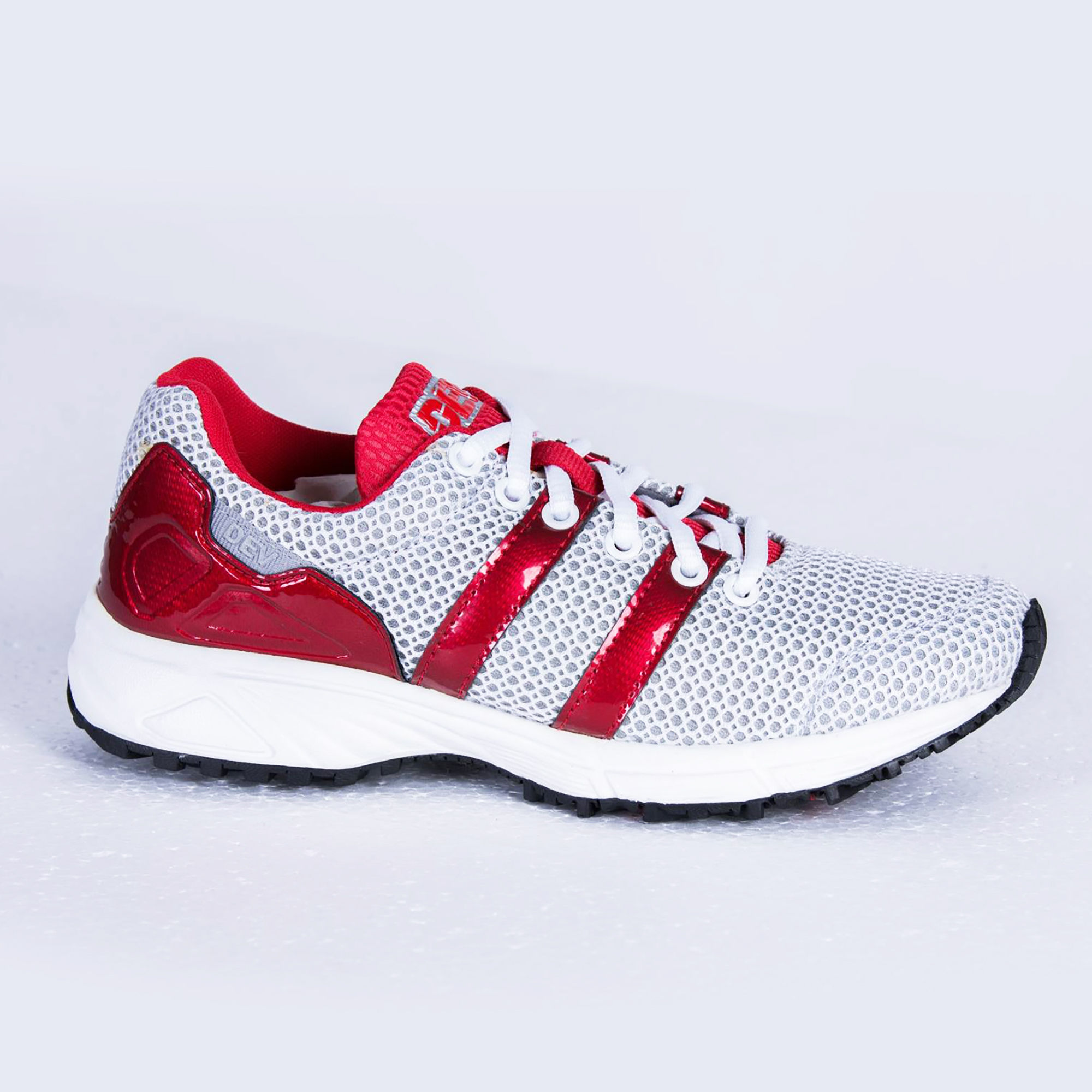 DEV : Long Beach Casual Sneakers - White/Red