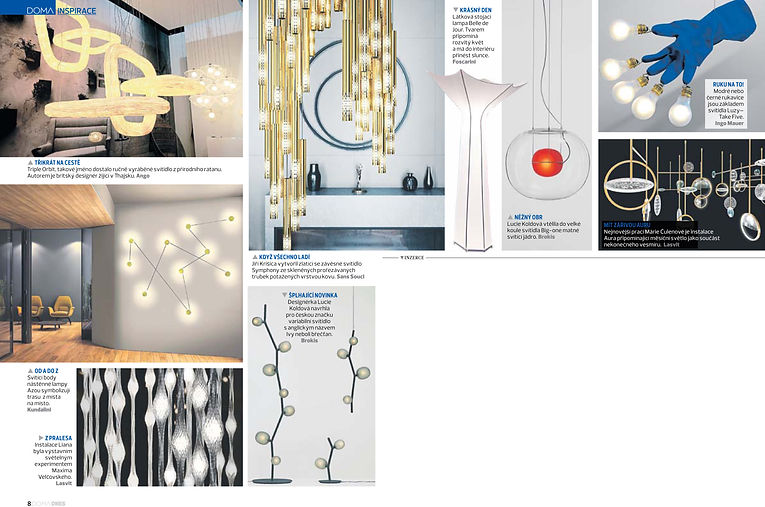 Ango light in DOMA Magazine