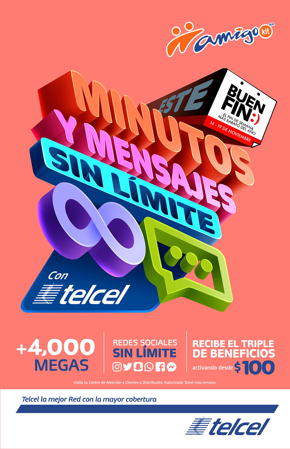 TELCEL_3D TYPE AMIGO