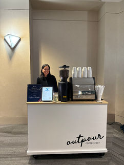 mobile espresso bar and coffee cart catering for corporate and brand events in Austin