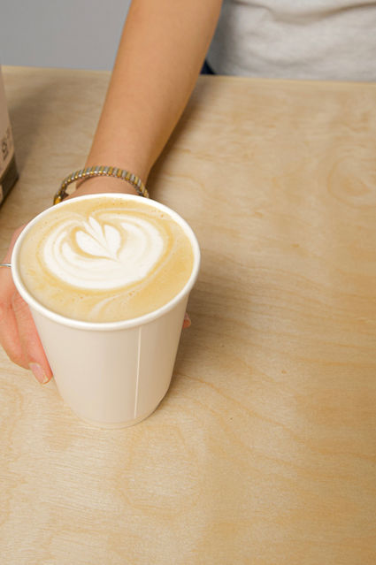 Corporate coffee cart catering in San Antonio serving espresso, lattes, and cappuccinos for business events, coffee bar for event near me San Antonio