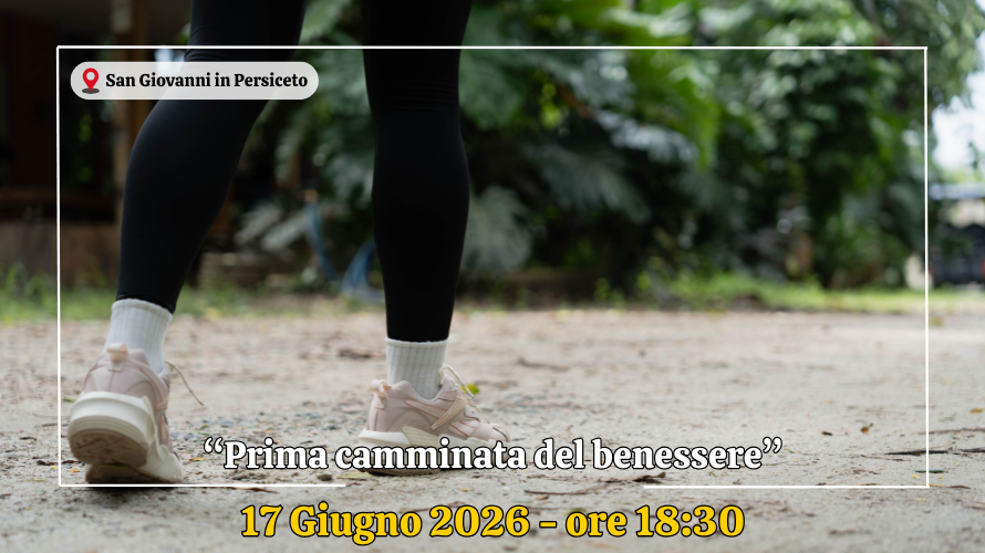 👟​"Prima camminata del benessere"