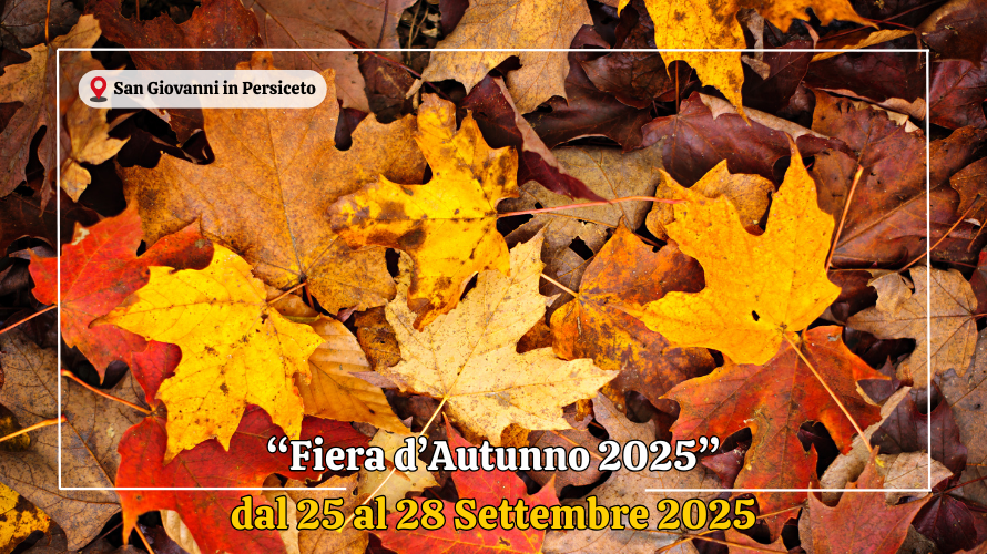 🍂"Fiera d'autunno 2025"