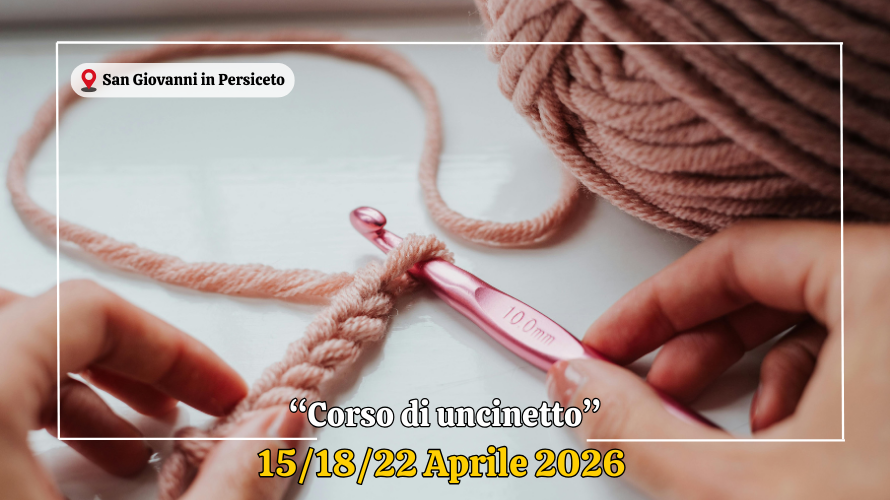 🧶"Corso di uncinetto"