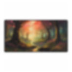 Enchanted Forest Desk Mat