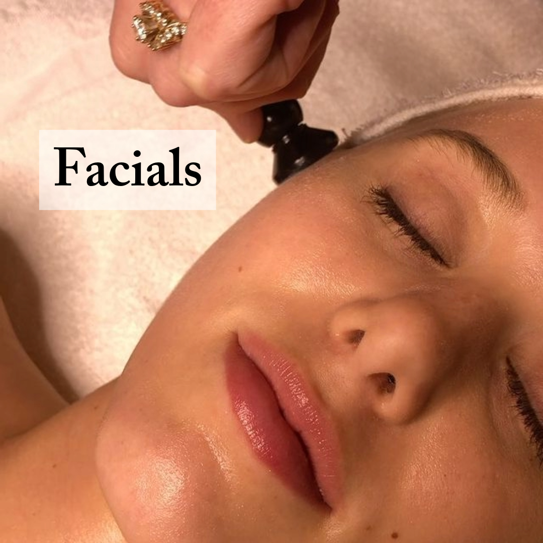 Spa treatment in progress