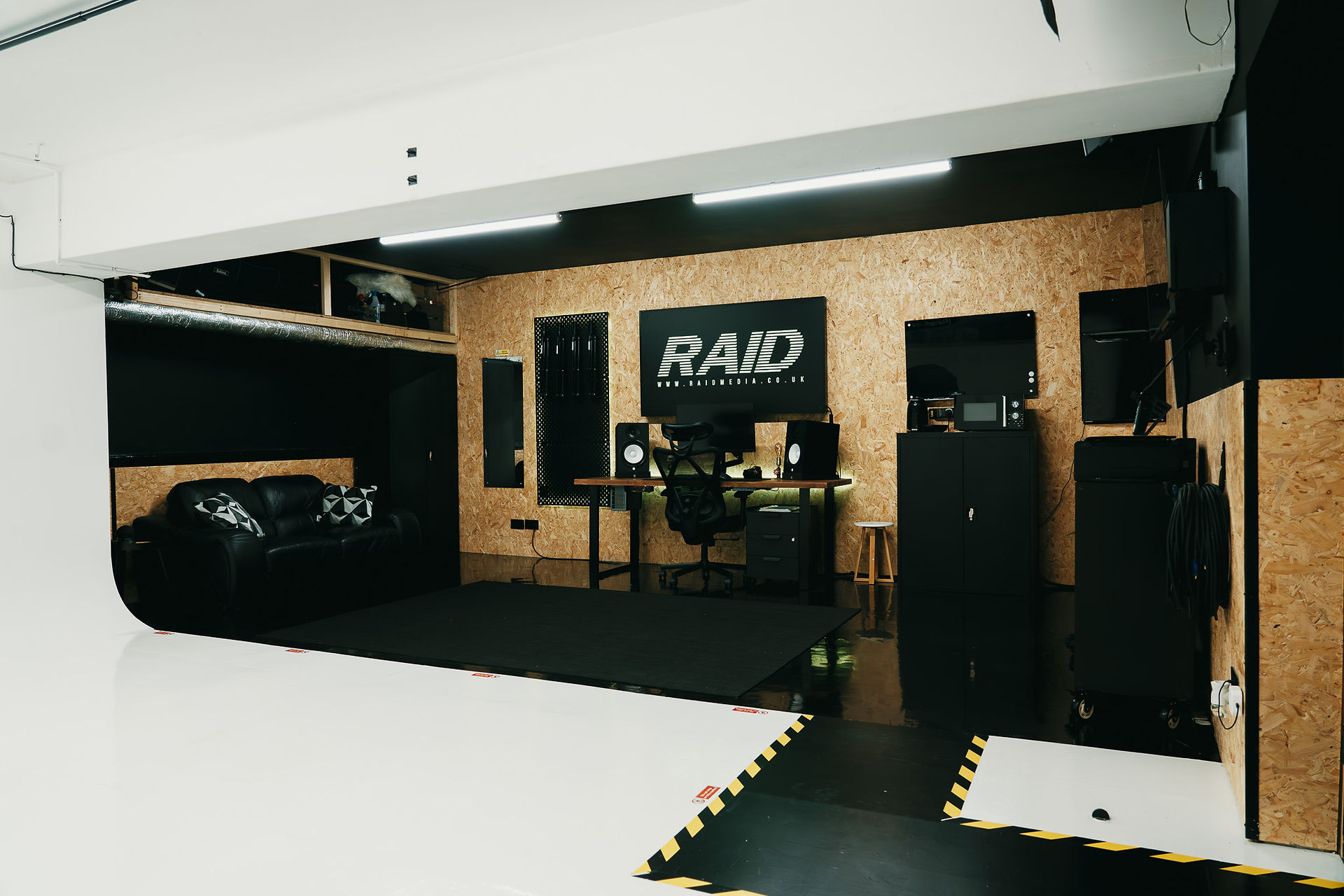 What the Raid Studio currently looks like.
