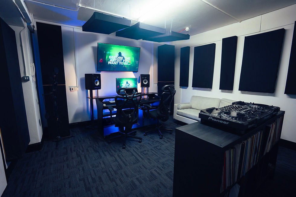 Music production studio
